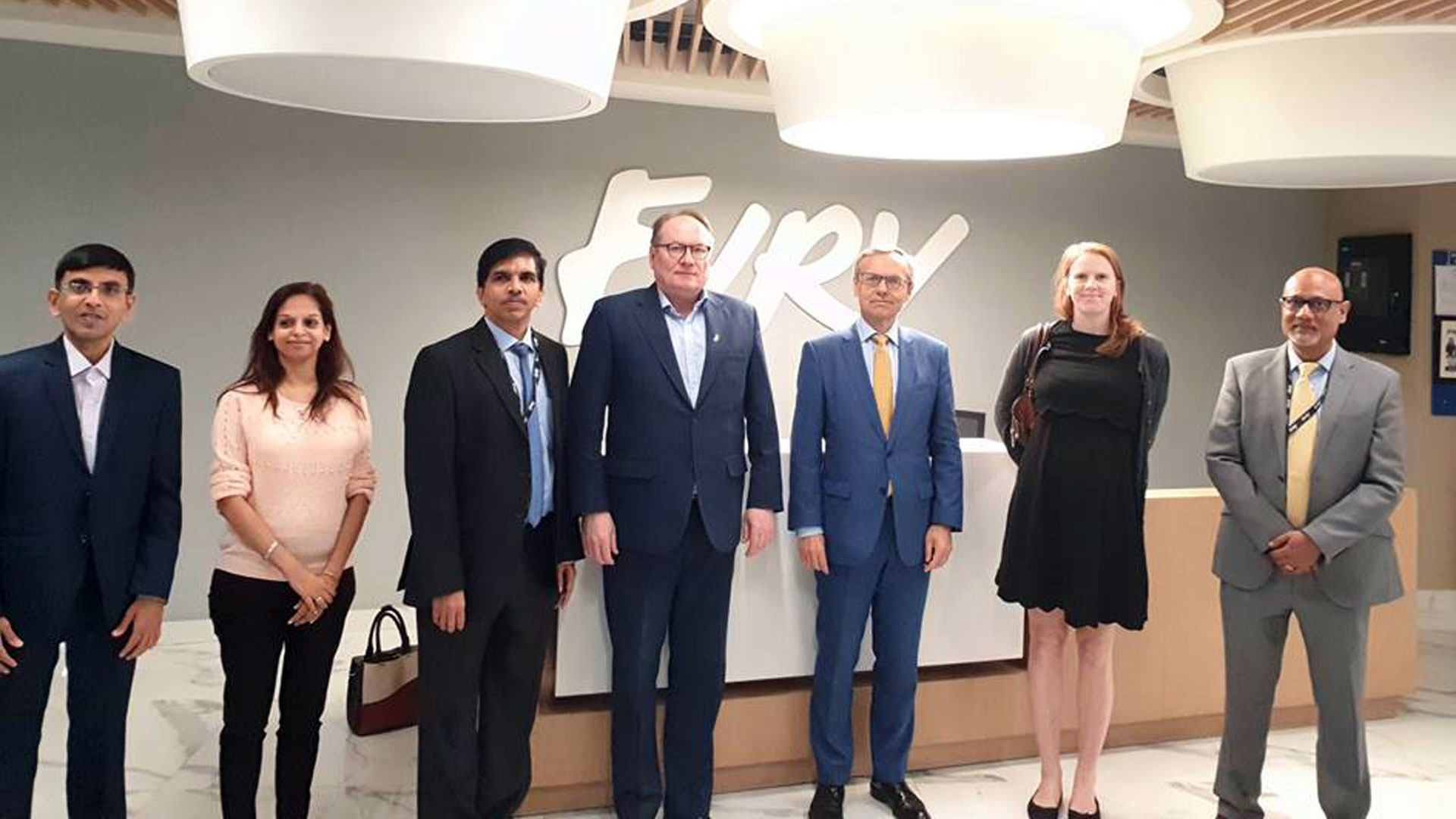 NORWAY’S AMBASSADOR TO INDIA VISITS EVRY IN BANGALORE