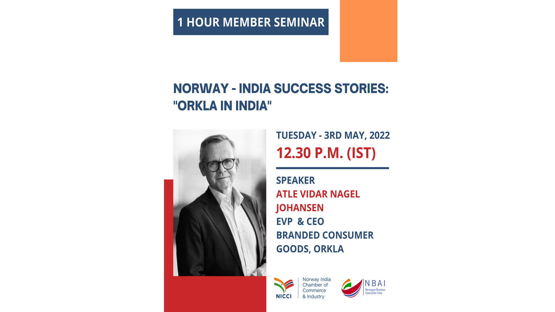TITLE : NORWAY – INDIA SUCCESS STORIES: ORKLA IN INDIA