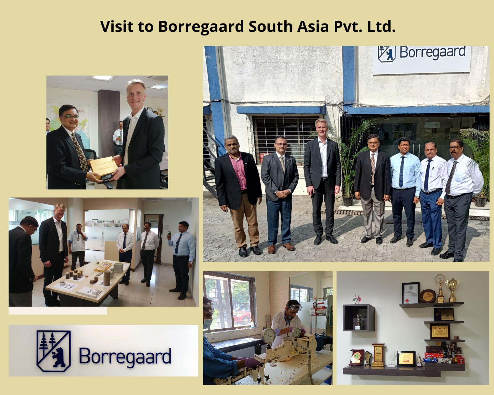 NBAI ALONG WITH THE ROYAL NORWEGIAN CONSULATE GENERAL VISIT TO BORREGAARD SOUTH ASIA PVT. LTD..