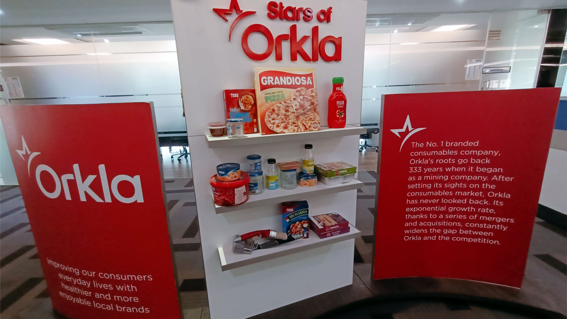 ORKLA MTR FOODS VISIT